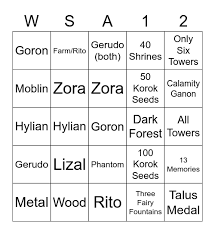 ✓ click to find the best 35 free fonts in the egyptian style. Breath Of The Wild Challenge Randomizer Bingo Card