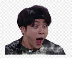 Namjin rapmon and jin meme riku114 photo 39622765 fanpop. Army Bts Jin Meme Momo Sticker Bts Memes Hd Png Download 727x593 3237831 Pngfind