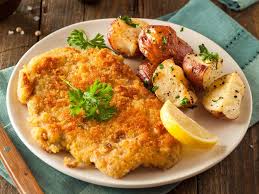 Wiener Schnitzel Ou Escalope Viennoise Recette Escalope De Poulet Escalope Viennoise Recettes De Cuisine