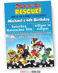 This free of charge printables will assist on your own a whole lot with your celebration decoration and in. 31 Pup Tastic Paw Patrol Invitations To Diy Free Or Ship Asap