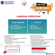 Bank bca saat ini sedang membuka lowongan kerja terbaru untuk posisi teller & customer service dengan pendidikan minimal sma/sederajat. Lowongan Kerja Ahli Gizi Januari 2021 Jora