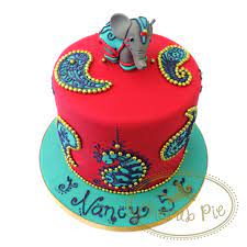 Bollywood Elephant Cake Cherub Pie Elephant Baby Shower Cake Elephant Cakes Bollywood Cake