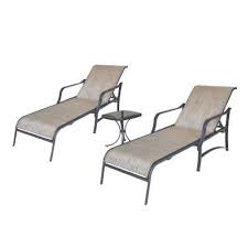 Save to favoritesabaco outdoor chaise lounge with graphite sunbrella ® cushion. Outdoor Chaise Lounges Patio Chairs The Home Depot