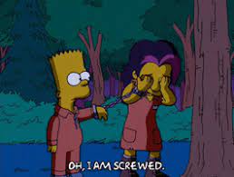 With tenor, maker of gif keyboard, add popular bart simpson sad animated gifs to your conversations. Sad Bart Simpson Gif Find Share On Giphy