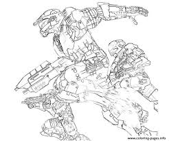 39+ free halo coloring pages for printing and coloring. Halo 3 Odst Coloring Pages Printable