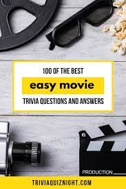Buzzfeed staff can you beat your friends at this q. 100 Easy Movie Trivia Quiz Questions And Answers Trivia Quiz Night