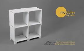 Moidules 3d Printable Shelving System Debuts Allowing For Completely Custom Shelves Anywhere