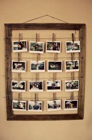 Etwas Schnur Und Wascheklammern Sind Alles Was Du Fur Diese Kreative Fotocollage Benotigst Fotocollage Selber Machen Diy Bilderrahmen Diy Foto