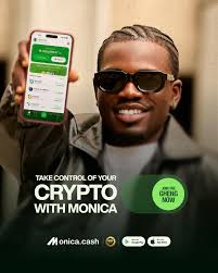 With Monica, you can trade your crypto to Naira and receive it in your bank  account within seconds 🚀 with no stress. Just tap, trade, and go. ✓
