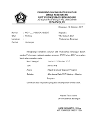 Contoh surat undangan rapat karang taruna. Contoh Surat Undangan Rapat Dinas Kesehatan Dunia Sosial