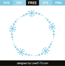 Download Wreath Snowflakes Lovesvg Com
