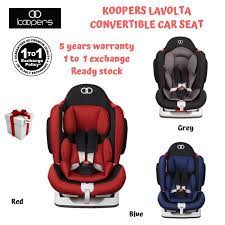 Koopers arie+ baby car seat | ece r44/04 approved. Koopers Lavolta Convertible Car Seat 0 7 Years Old 3 Colors Shopee Malaysia
