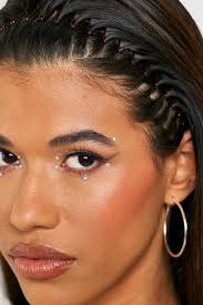 Brunette Stretch Zig Zag Headband