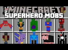 скачать мод на майнкрафт 1 12 2 на костюмы супергероев Minecraft Superhero Mobs Mod Morph A Cow And Spiderman Together Minecraft Mods Youtube Minecraft Mods Minecraft Flag Game