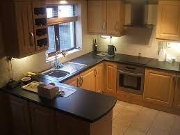 Actually you can lay out your kitchen in more formations than that; Small L Shaped Kitchen With Peninsula Layout Novocom Top