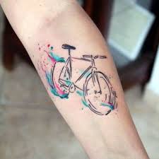 40 Incredibly Artistic Abstract Tattoo Designs Fahrrad Tattoo Tattoos Manner Und Abstrakte Tattoos