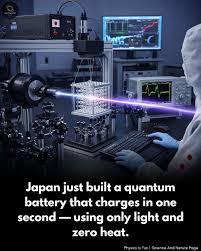 A team of German physicists has unveiled a revolutionary room-temperature quantum  battery — a breakthrough that could permanently transform how energy is  stored and used. Unlike conventional batteries that depend on chemical