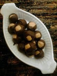 Small Batch Buckeyes Only Makes 6 Small Batch Cookies Small Desserts Buckeye Recipe Easy