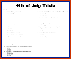 I have made this quiz in two different designs. 10 Best Fourth Of July Trivia Printable Printablee Com