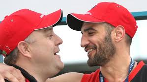 Tears of joy for captain Capra