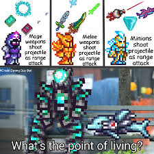Every class can do the ranger thing, thats make ranger sad :'( : r/Terraria