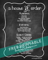 House Cleaning Schedule Free Download The Creative Mom