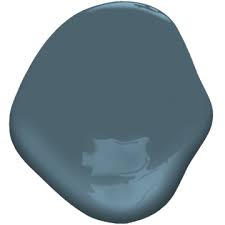 Last spring i decided to paint my dining room navy, i felt like i needed a change. Vermont Slate 1673 Benjamin Moore