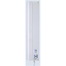 Metal low profile fluorescent cabinet light. Good Earth Lighting Inc 18in Fluorescent Under Cabinet Light Bar With Outlet G931 Walmart Canada