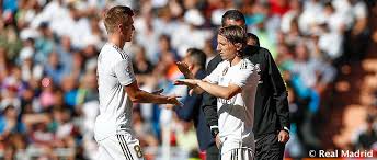 Luka modric, 35, hırvatistan real madrid, 2012'den beri merkez orta saha piyasa değeri: Kroos Und Modric Haben In Drei Wettbewerben Getroffen Real Madrid Cf