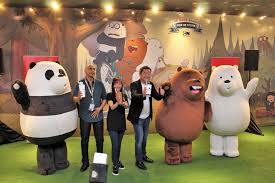 As shown (video in highlight story). Kawaii We Bare Bears Pop Up Store At Tgv Cinemas Sunway Velocity Mouse Mommy Treats