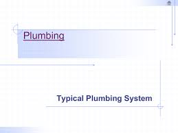 Mirrors shall be mounted with the bottom edge of the refl ecting surface no higher Plumbing Powerpoint Presentation