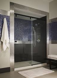 Evo Frameless 3 8 Inch Glass Rolling Door With Images Panel Doors Shower Doors Bathrooms Remodel