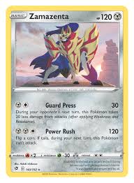 Pokemon Sword Shield Rebel Clash Zamazenta Theme Deck Crazy Squirrel Games Toys