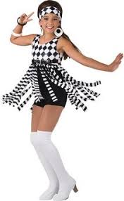 Black And White Checkered Dance Costume Show Kids Dance Outfits Girls Dresses Sewing Kids Dance Outfits