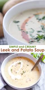 Leek And Potato Soup Video Recipe Video Soup Easy Soup Recipes Potato Soup