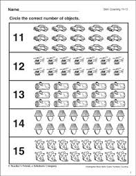 Counting 11 15 Kindergarten Basic Skills Matematicas De Primer Grado Primeros Grados Principios De Conteo