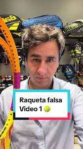 Cómo identificar una raqueta falsa de una original