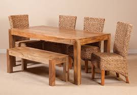 Mango wood is also receptive to wood. Milano Rattan 6 Seater Light Mango Dining Set With Bench Casa Bella Furniture Uk