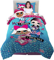 Kids bedroom sets are an eclectic blend of goods and as well as the typical beds and dressers, you can also discover storage bins and toy boxes for youthful young children as nicely as book scenarios, enjoyment centers and even points like coat stands and storage buckets. Amazon Com Franco Kids Bedding Super Soft Comforter With Sheets And Cuddle Pillow Bedroom Set 5 Piece Twin Size Lol Surprise Home Kitchen