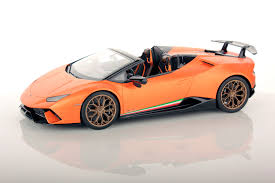 Lamborghini huracan performante spyder is a 2 seater coupe. Lamborghini Huracan Performante Spyder 1 18 Mr Collection Models