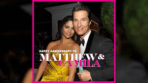 Matthew david mcconaughey is an american actor and producer. Happy Anniversary Matthew Mcconaughey And Camila Alves Video Abc News