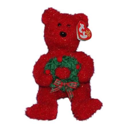 2006 Holiday Teddy — Ty Beanie Baby bear