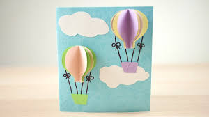 Birthday cards birthday packages simon says stamp blog graduation cards graduation ideas card making tutorials congratulations card pretty cards. 3d Handmade Card Easy Card Making Tutorial For Graduation Hot Air Balloons Youtube