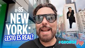 Esto me pasó en el TIMES SQUARE...😱 George Pop en NY 🇺🇸