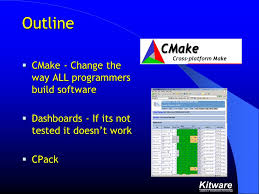 It generates installers and source packages in a variety of formats. Software Process Cmake Dashboards Cpack Bill Hoffman Kitware Inc Ppt Download
