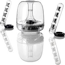 The harman kardon soundsticks iii desktop sound system brings a new level of excitement to music, games and movies with a minimum of wiring and looks spectacular doing it. Harman Kardon Soundsticks Iii Systems Of And 50 Similar Items