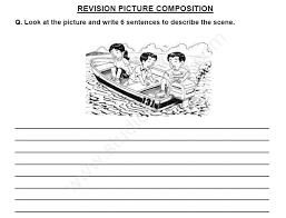 Discover how to create new mountains, volcanoes, or oceans! Cbse Class 4 English Picture Composition Assignment Set B
