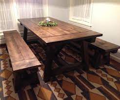 Benches For The Farmhouse Table Farmhouse Kitchen Table Diy Rustic Farmhouse Table Diy Farmhouse Table Plans