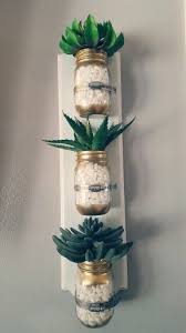 Wall Decor Plaque From Hobby Lobby Hose Clamps From The Hardware Store Painted Mason Jars Filled Decorative Wall Plaques Hobby Lobby Mason Jar Decorations
