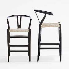 Shop with afterpay on eligible items. Bar Stools Kitchen Counter Height Stools Crate And Barrel
